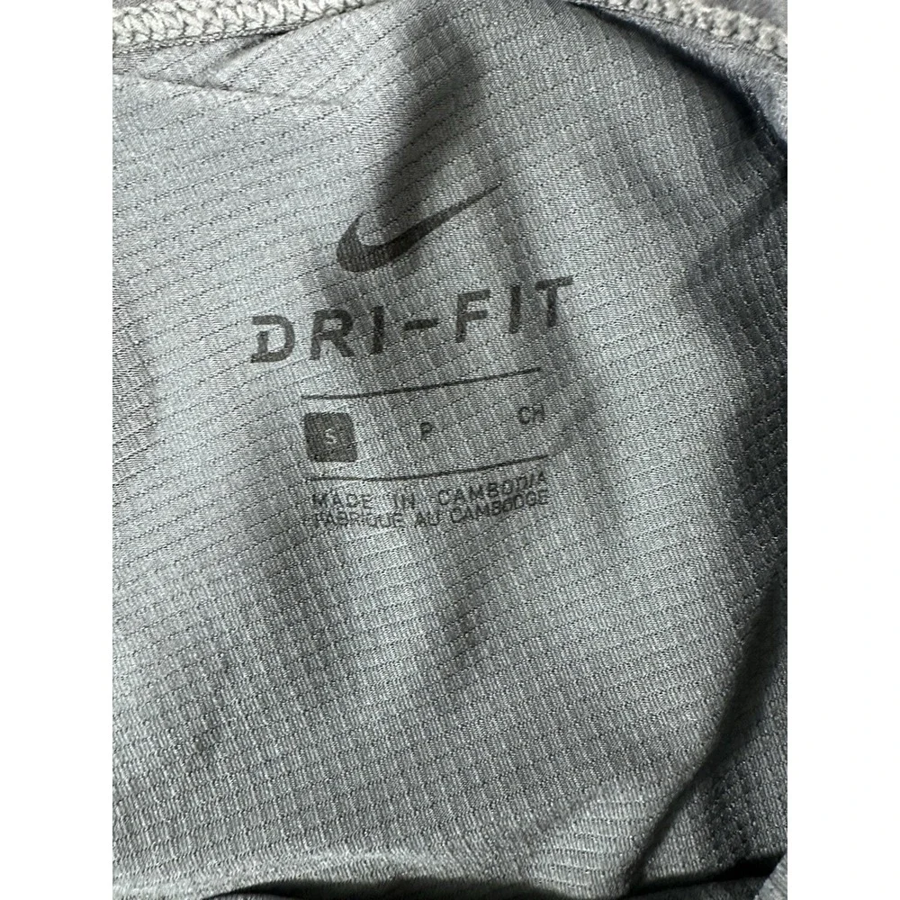 Nike Men's Dri-FIT Running Shorts Gray 2-in-1 Athletic Workout Size Small